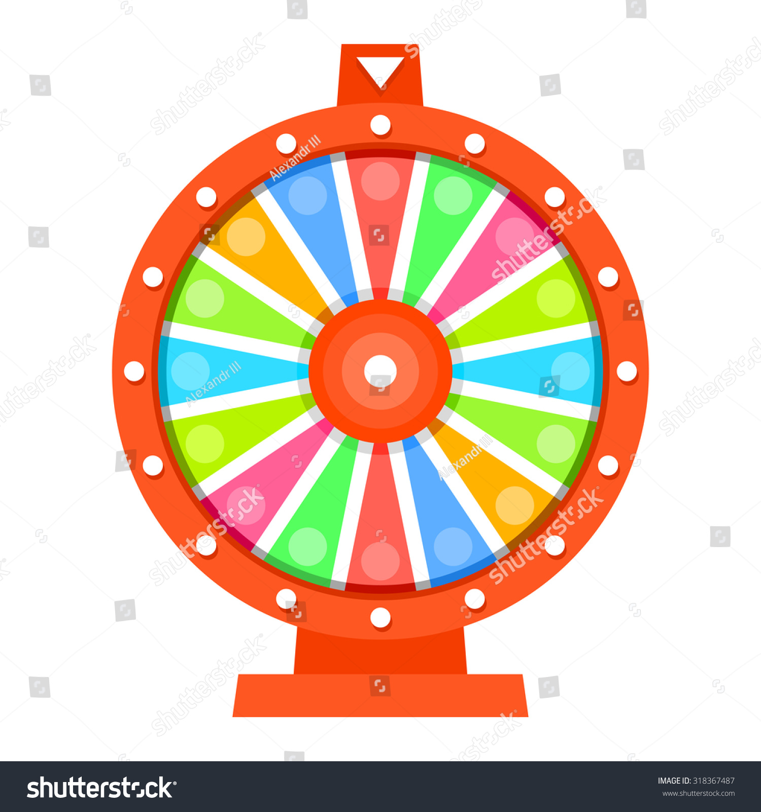 diy wheel of fortune wheel template